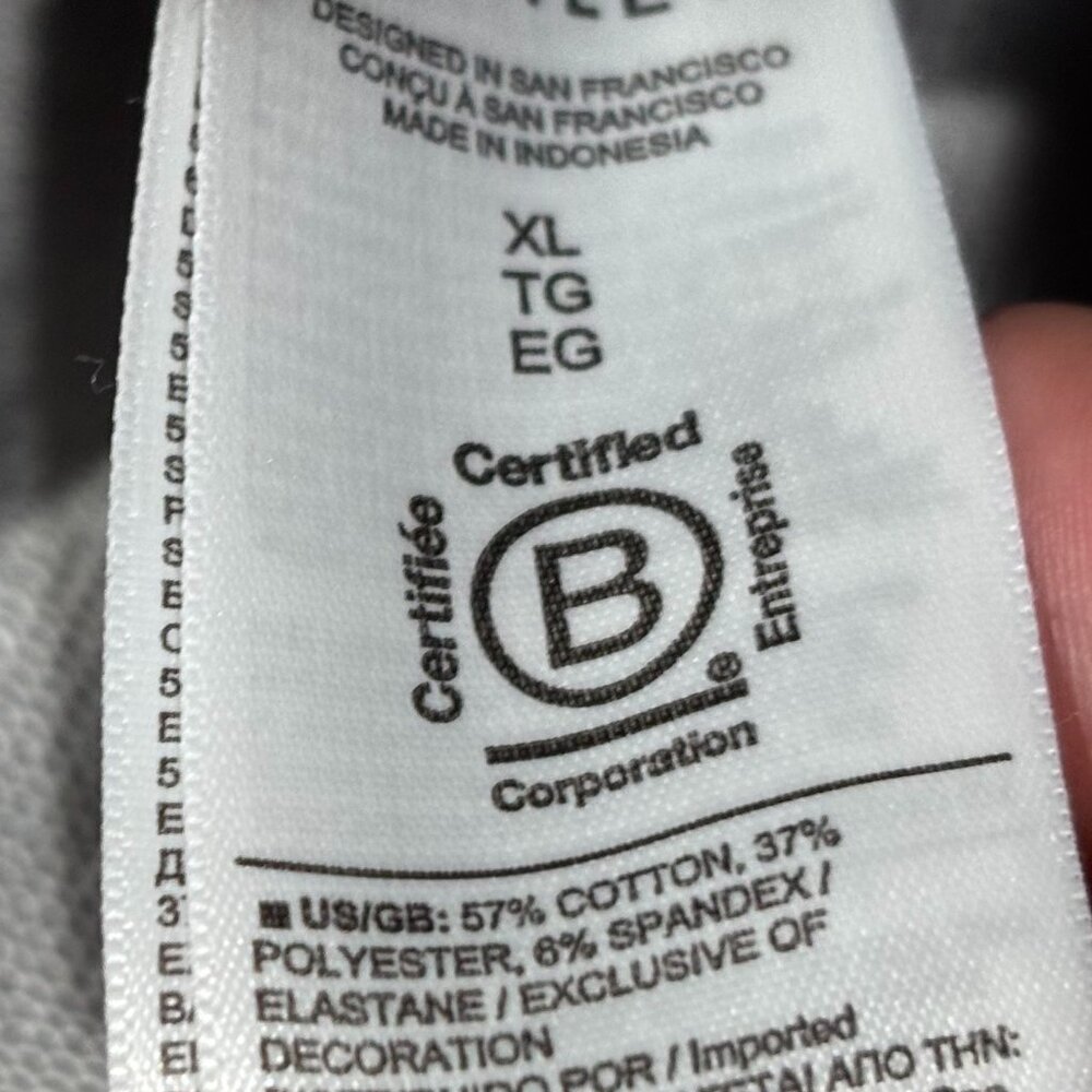 Athleta Women's Retroterry High Rise Wide Leg Cargo Pant Grey SZ: XL - Picture 15 of 16